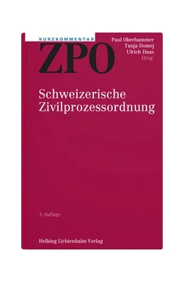 Abbildung von Oberhammer / Domej | Kurzkommentar ZPO | 3. Auflage | 2021 | beck-shop.de