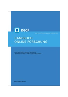 Abbildung von Welker / Taddicken | Handbuch Online-Forschung | 1. Auflage | 2021 | 12 | beck-shop.de