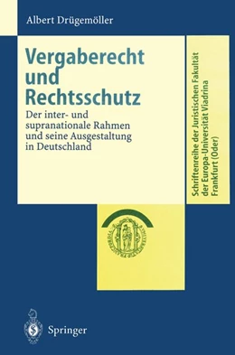 Abbildung von Drügemöller | Vergaberecht und Rechtsschutz | 1. Auflage | 2013 | beck-shop.de