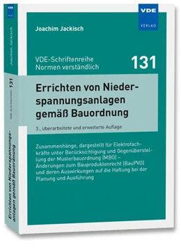 Abbildung von Jackisch | Errichten von Niederspannungsanlagen gemäß Bauordnung | 3. Auflage | 2021 | 131 | beck-shop.de