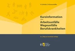 Abbildung von Braunsteffer / Schieke | Kurzinformation über Arbeitsunfälle Wegeunfälle Berufskrankheiten | 20. Auflage | 2021 | beck-shop.de