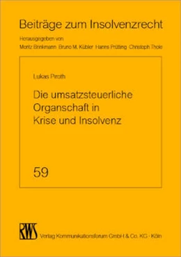 Abbildung von Piroth | Die umsatzsteuerliche Organschaft in Krise und Insolvenz | 1. Auflage | 2021 | 59 | beck-shop.de