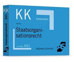 Abbildung von Altevers | Karteikarten Staatsorganisationsrecht | 13. Auflage | 2021 | beck-shop.de
