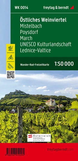 Abbildung von Freytag-Berndt und Artaria KG | freytag & berndt Wanderkarte WK 0014 Östliches Weinviertel - Mistelbach - Poysdorf - March - UNESCO Kulturlandschaft Lednice-Valtice 1:50.000 | 1. Auflage | 2022 | beck-shop.de
