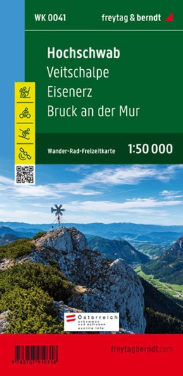 Abbildung von Freytag & Berndt | freytag & berndt Wanderkarte WK 0041 Hochschwab, Veitschalpe - Eisenerz - Bruck an der Mur 1:50.000 | 1. Auflage | 2022 | beck-shop.de