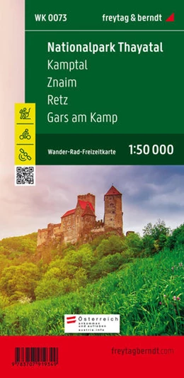 Abbildung von Freytag & Berndt | freytag & berndt Wanderkarte WK 0073 Nationalpark Thayatal, Kamptal - Znaim - Retz - Gars am Kamp 1:50.000 | 1. Auflage | 2022 | beck-shop.de