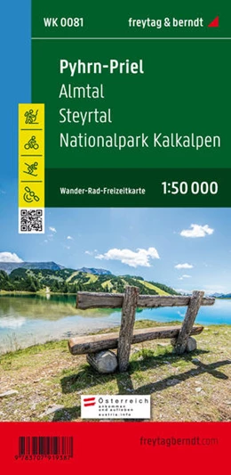 Abbildung von Freytag-Berndt und Artaria KG | freytag & berndt Wanderkarte WK 0081 Pyhrn-Priel, Traunsee-Almtal - Steyrtal - Nationalpark Kalkalpen 1:50.000 | 1. Auflage | 2021 | beck-shop.de
