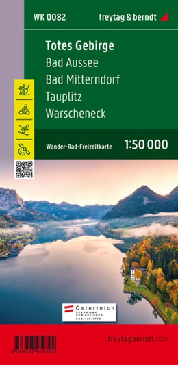 Abbildung von freytag & berndt Wanderkarte WK 0082 Totes Gebirge, Bad Aussee - Bad Mitterndorf - Tauplitz - Warscheneck 1:50.000 | 1. Auflage | 2021 | beck-shop.de