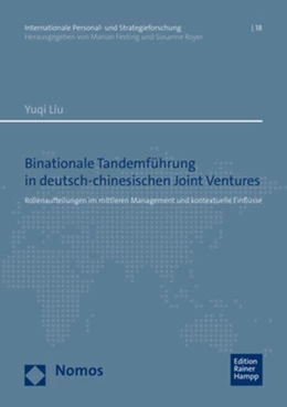 Abbildung von Liu | Binationale Tandemführung in deutsch-chinesischen Joint Ventures | 1. Auflage | 2021 | 18 | beck-shop.de