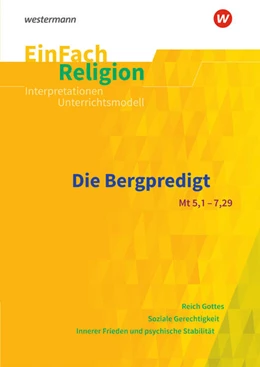 Abbildung von Adamek / Albers | Bergpredigt. EinFach Religion | 1. Auflage | 2025 | beck-shop.de