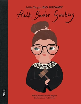 Abbildung von Sánchez Vegara | Ruth Bader Ginsburg - Little People, BIG DREAMS (Deutsche Ausgabe) | 1. Auflage | 2021 | beck-shop.de