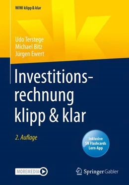 Abbildung von Terstege / Bitz | Investitionsrechnung klipp & klar | 2. Auflage | 2021 | beck-shop.de