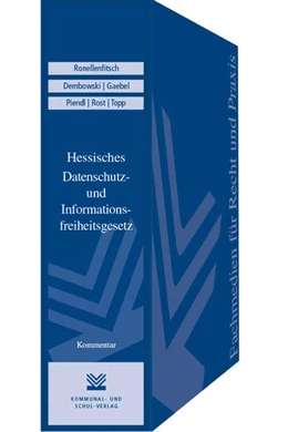 Abbildung von Schild / Ronellenfitsch | Hessisches Datenschutzgesetz (HDSG) | 1. Auflage | 2016 | beck-shop.de