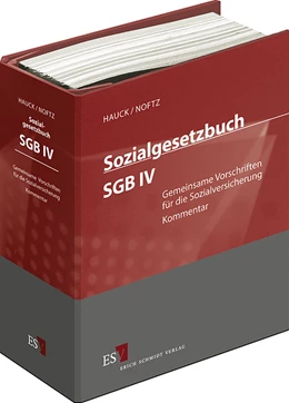 Abbildung von Hauck / Noftz | Sozialgesetzbuch (SGB) IV: Gemeinsame Vorschriften für die Sozialversicherung • mit Aktualisierungsservice | 1. Auflage | 2018 | beck-shop.de