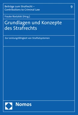 Abbildung von Rostalski | Grundlagen und Konzepte des Strafrechts | 1. Auflage | 2021 | 9 | beck-shop.de