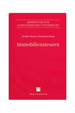 Abbildung von Zweifel / Beusch | Immobiliensteuern | 1. Auflage | 2021 | beck-shop.de