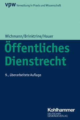Abbildung von Hauer / Wichmann | Öffentliches Dienstrecht | 9. Auflage | 2026 | 25 | beck-shop.de