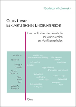 Abbildung von Wroblewsky | Gutes Lernen im künstlerischen Einzelunterricht | 1. Auflage | 2021 | 109 | beck-shop.de