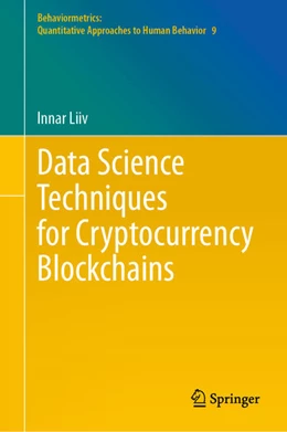 Abbildung von Liiv | Data Science Techniques for Cryptocurrency Blockchains | 1. Auflage | 2021 | beck-shop.de