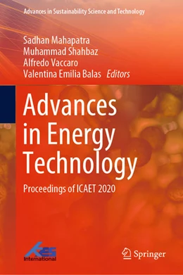 Abbildung von Mahapatra / Shahbaz | Advances in Energy Technology | 1. Auflage | 2020 | beck-shop.de