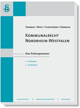 Abbildung von Hemmer / Wüst | Kommunalrecht. Nordrhein-Westfalen | 9. Auflage | 2021 | beck-shop.de