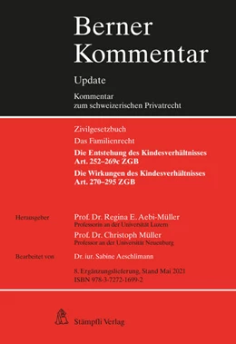 Abbildung von Aebi-Müller / Müller | Kindesrecht, Art. 252–295 ZGB, 8. Ergänzungslieferung | 1. Auflage | 2021 | beck-shop.de