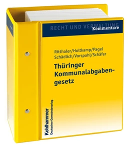 Abbildung von Ritthaler / Holtkamp | Thüringer Kommunalabgabengesetz | 1. Auflage | 2014 | beck-shop.de