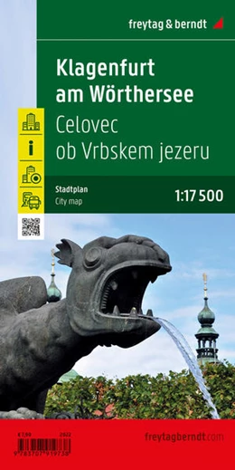 Abbildung von Klagenfurt am Wörthersee, Stadtplan 1:17.500, freytag & berndt | 1. Auflage | 2021 | beck-shop.de