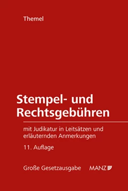 Abbildung von Themel | Stempel- und Rechtsgebühren | 11. Auflage | 2021 | 12 | beck-shop.de