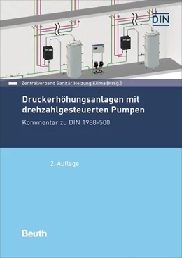 Abbildung von Druckerhöhungsanlagen mit drehzahlgeregelten Pumpen | 2. Auflage | 2021 | beck-shop.de