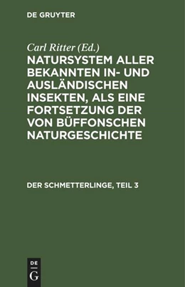 Abbildung von Jablonsky / Herbst | Der Schmetterlinge, Teil 3 | 1. Auflage | 1789 | beck-shop.de