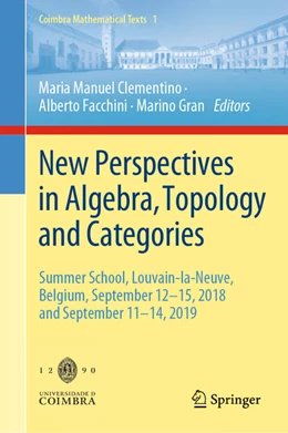 Abbildung von Clementino / Facchini | New Perspectives in Algebra, Topology and Categories | 1. Auflage | 2021 | beck-shop.de