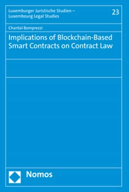 Abbildung von Bomprezzi | Implications of Blockchain-Based Smart Contracts on Contract Law | 1. Auflage | 2021 | 23 | beck-shop.de