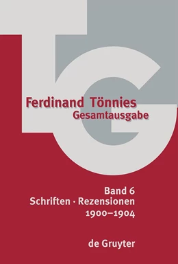 Abbildung von Tönnies / Klauke | 1900–1904 | 1. Auflage | 2026 | beck-shop.de