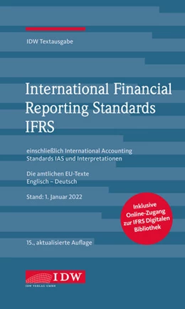 Abbildung von International Financial Reporting Standards IFRS | 15. Auflage | 2022 | beck-shop.de