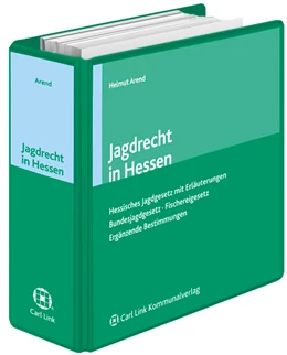 Abbildung von Arend (Hrsg.) | Jagdrecht in Hessen | 1. Auflage | 2018 | beck-shop.de