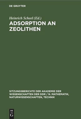 Abbildung von Degruyter | Adsorption an Zeolithen | 1. Auflage | 1982 | beck-shop.de