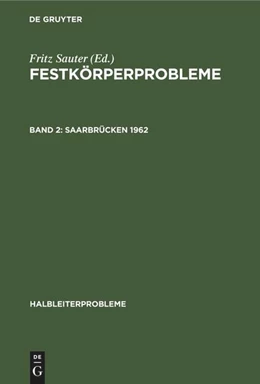 Abbildung von Sauter | Saarbrücken 1962 | 1. Auflage | 1964 | beck-shop.de