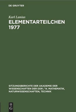 Abbildung von Lanius | Elementarteilchen 1977 | 1. Auflage | 1979 | beck-shop.de