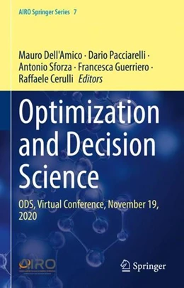 Abbildung von Cerulli / Dell'Amico | Optimization and Decision Science | 1. Auflage | 2022 | beck-shop.de