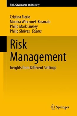 Abbildung von Florio / Wieczorek-Kosmala | Risk Management | 1. Auflage | 2022 | beck-shop.de