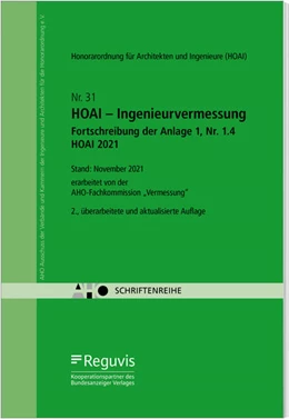 Abbildung von HOAI - Ingenieurvermessung - Fortschreibung der Anlage 1, Nr. 1.4 HOAI 2021 | 2. Auflage | 2022 | 31 | beck-shop.de
