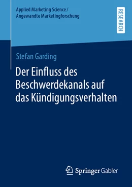 Abbildung von Garding | Der Einfluss des Beschwerdekanals auf das Kündigungsverhalten | 1. Auflage | 2022 | beck-shop.de