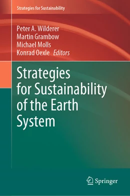 Abbildung von Wilderer / Grambow | Strategies for Sustainability of the Earth System | 1. Auflage | 2021 | beck-shop.de