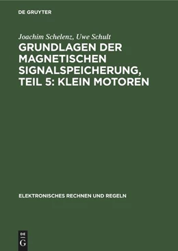 Abbildung von Schelenz / Völz | Klein Motoren | 1. Auflage | 1976 | beck-shop.de
