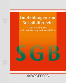 Abbildung von Empfehlungen zum Sozialhilferecht (NRW) | 1. Auflage | 2018 | beck-shop.de