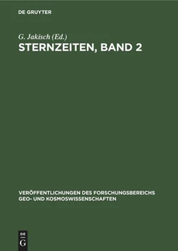 Abbildung von Jakisch / Treder | Sternzeiten, Band 2 | 1. Auflage | 1978 | beck-shop.de