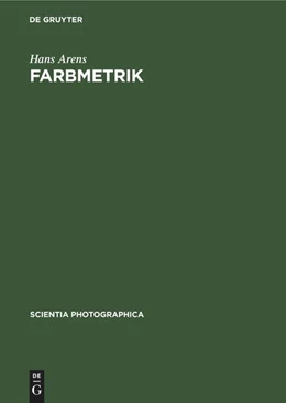Abbildung von Arens | Farbmetrik | 1. Auflage | 1951 | beck-shop.de