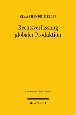Abbildung von Eller | Rechtsverfassung globaler Produktion | 1. Auflage | 2026 | beck-shop.de