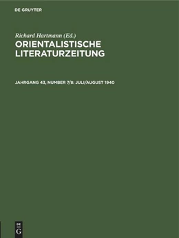 Abbildung von Juli/August 1940 | 1. Auflage | 1941 | beck-shop.de